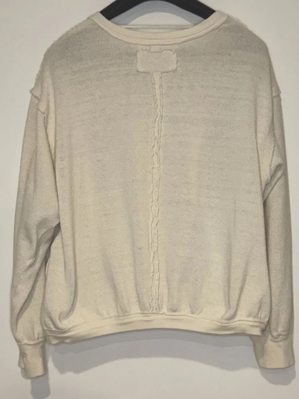 FREE PEOPLE We the Free Anyway Sweatshirt Tee L Large